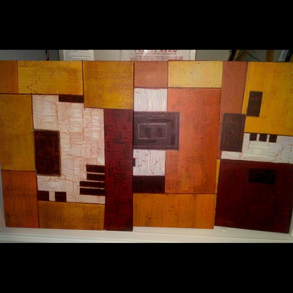 Three-piece Canvas Art Set